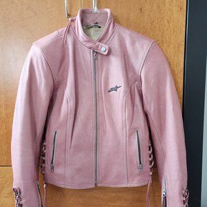 Alpinestars Stella Leather Armoured Motorcycle Jacket - Womens